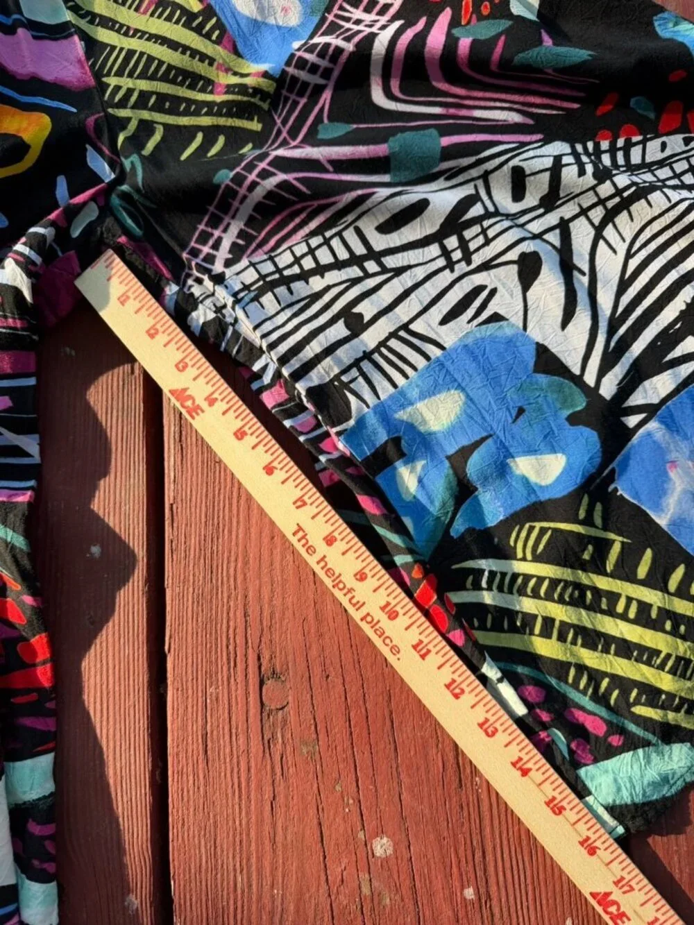 Vintage Y2K JAMS WORLD colorful graffiti graphic ILLUSION romper hawaiian S